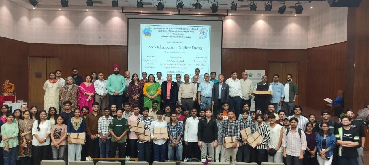 INS outreach programme at MANIT Bhopal